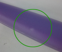 矽膠粘金屬起泡