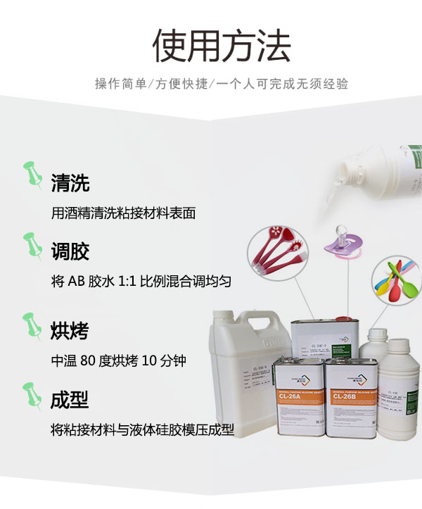 高性能矽膠粘PVC膠水CL-24S-8產(chan) 品使用