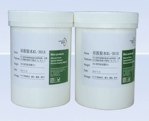 KL-301AB雙組份矽膠對粘膠水