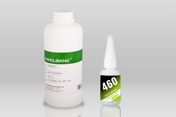 瞬間膠水搭配K770矽膠處理劑粘矽膠塑膠