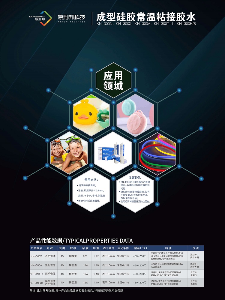 成型矽膠粘接方案
