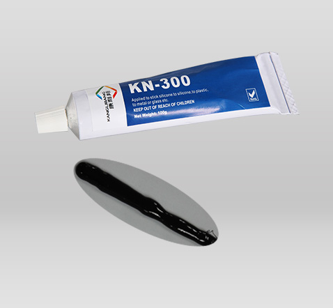 慢幹型黑色矽橡膠膠水KN-300H