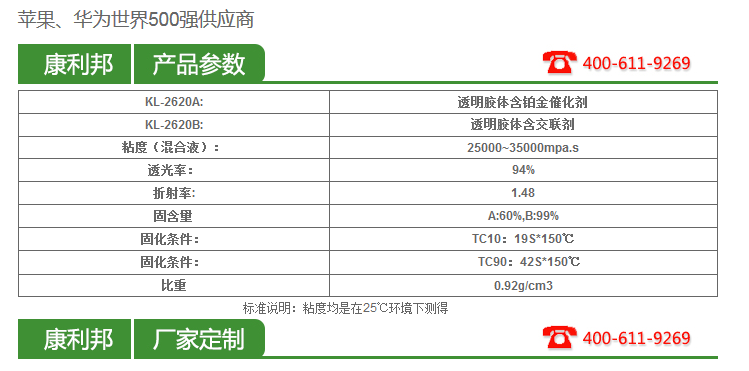 KL-2620米兰app官方版產(chan) 品參數